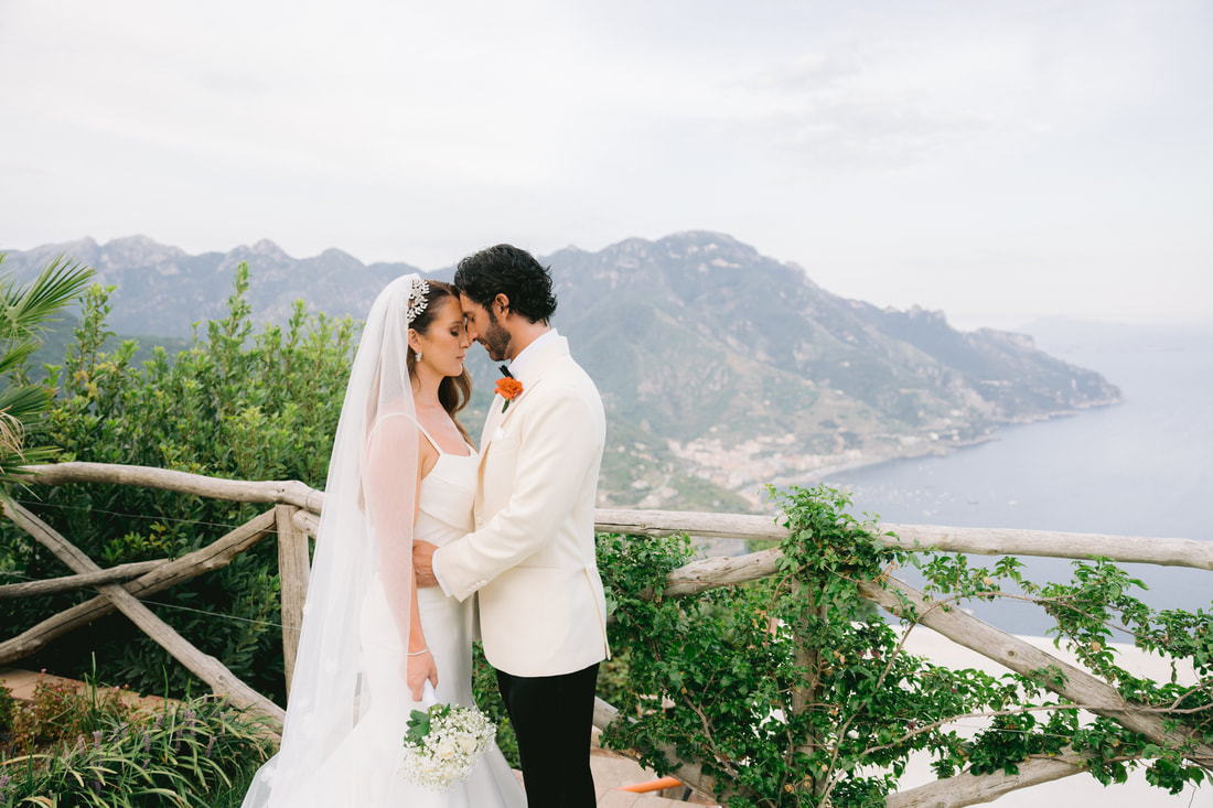 wedding overlooking the Amalfi Coast